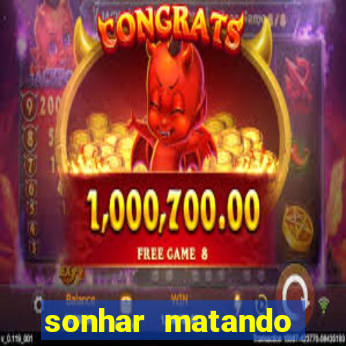 sonhar matando porco jogo do bicho